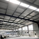 Construcción con estructura metálica en Panamá