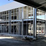 Construcción con estructura metálica en Panamá