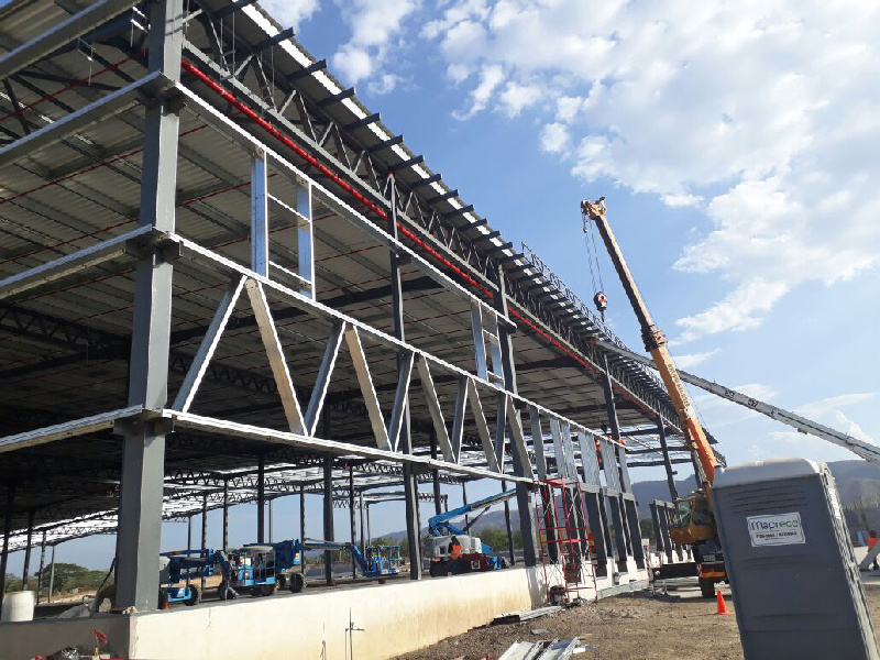 Estructura metálica para galpón