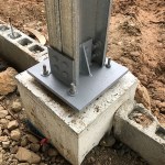 detalle fundaciones estructura acero