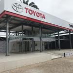 Estructura metalica para concesionario de automóviles