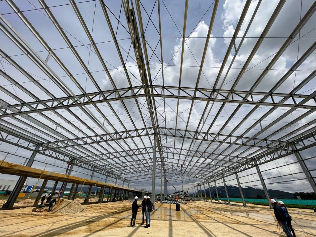 Estructura de Almacén logístico